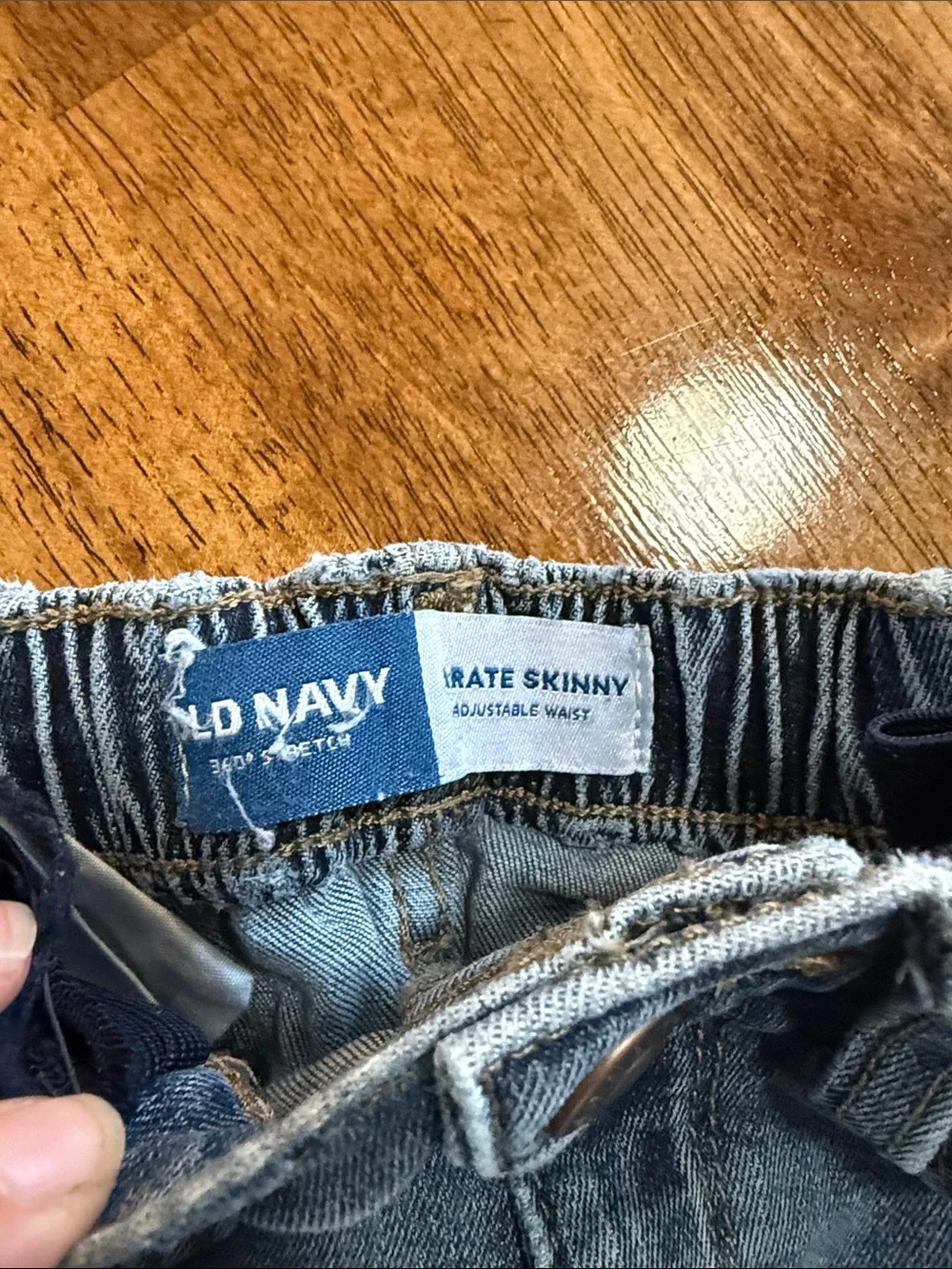 Kids Distressed Karate Skinny Jeans